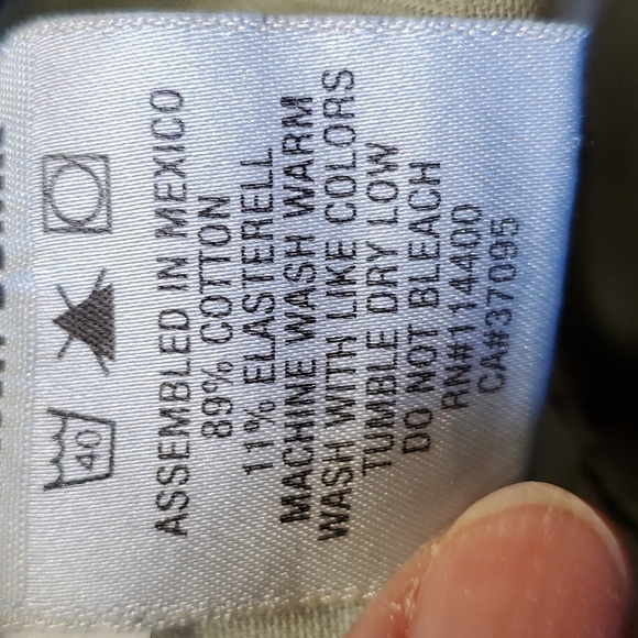 Antik Denim Boot Cut Jeans - Dark Gray with Pink Accents - Picture 9 of 10